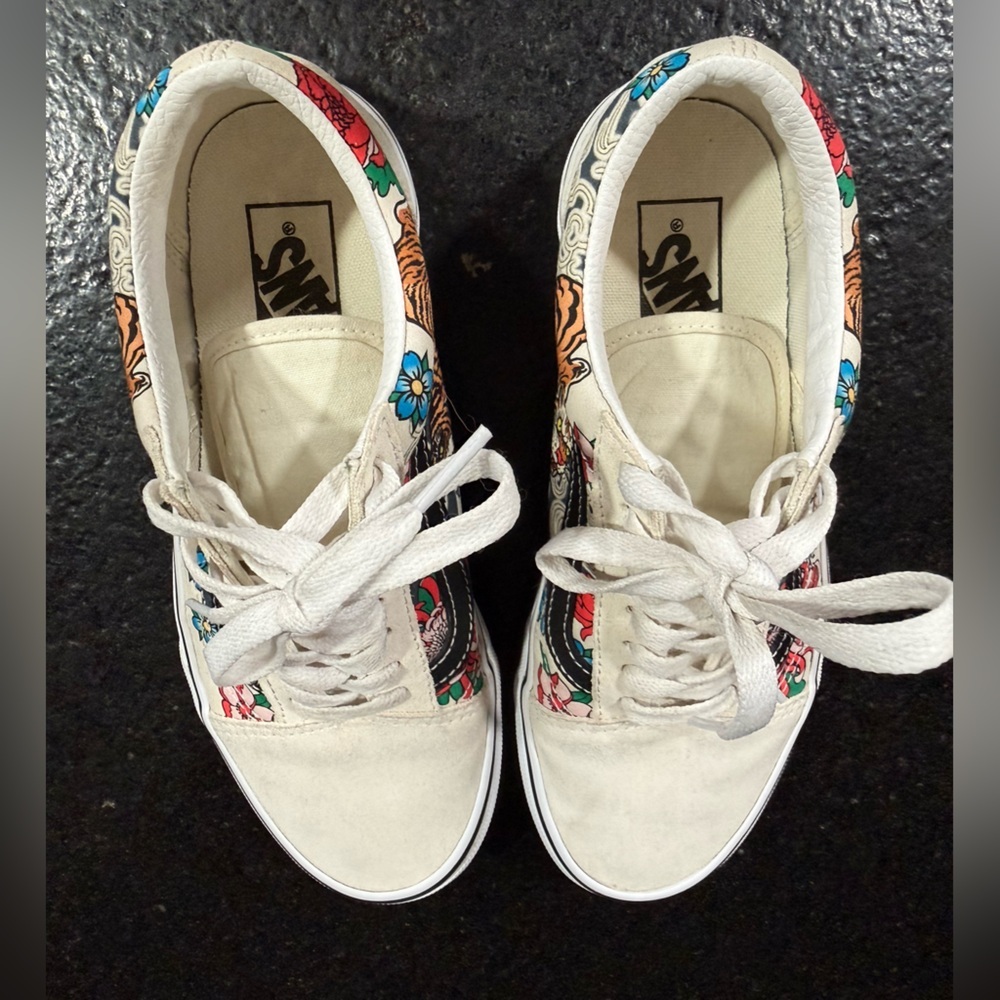 Vans Old Skool ‘Tiger Floral’ – Multi / True White (8) - Picture 2 of 13